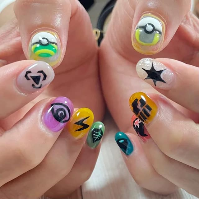 福岡 六本松 ネイルサロン Nail Daisyの痛ネイル・推しネイル・3Dネイル・Flatネイル