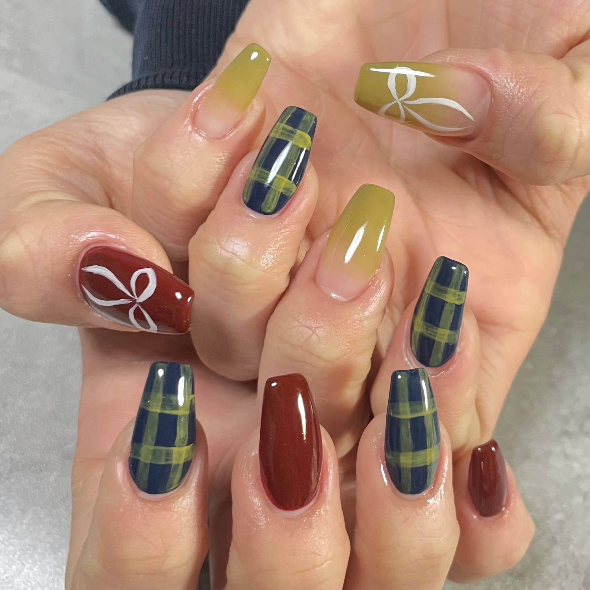 福岡 六本松 ネイルサロン Nail Daisyのスカルプチュア